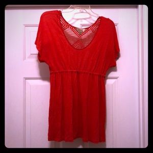 Short sleeve dolman top